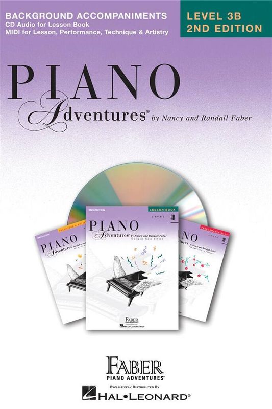 Piano Adventures Level 3B - Lesson Book CD