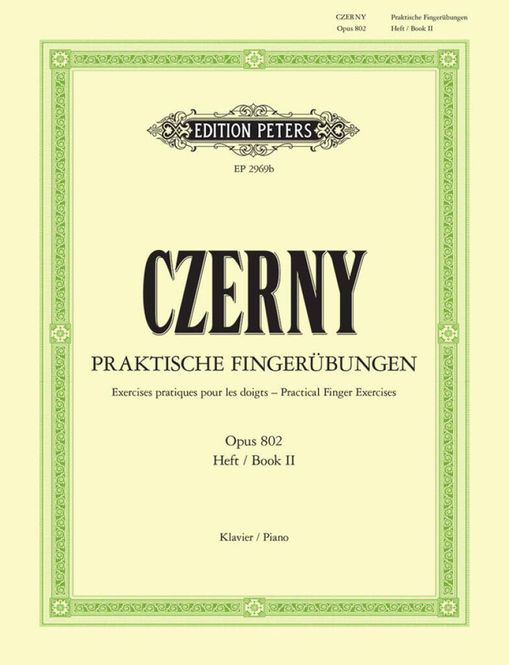 Hovedbilde Carl Czerny - Praktische Fingerubungen 2
