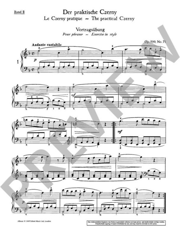 Carl Czerny - Praktische Czerny 2