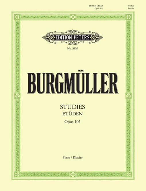 Hovedbilde Friedrich Burgmüller - Etudes Op.105
