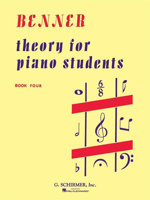 Hovedbilde Lora Benner - Theory for Piano Students - Book 4