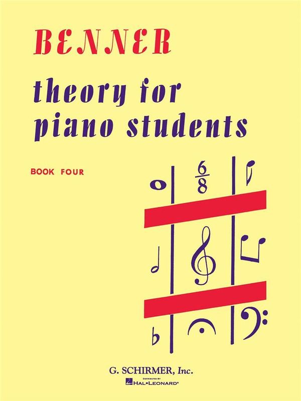 Lora Benner - Theory for Piano Students - Book 4