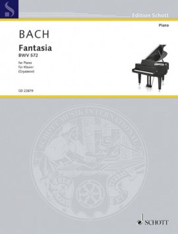 Johann Sebastian Bach - Fantasia BWV 572