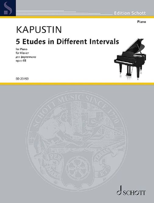 Hovedbilde Nikolai Kapustin - 5 Etudes in Different ...