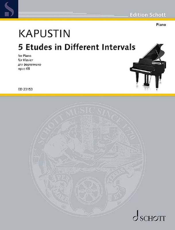 Nikolai Kapustin - 5 Etudes in Different Intervals op. 68