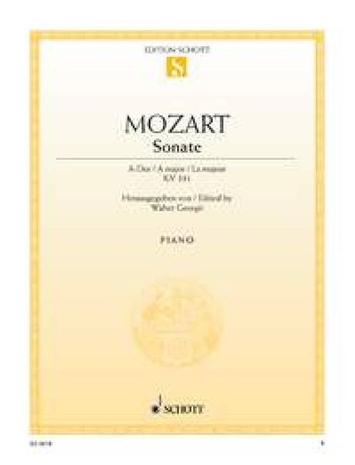 Hovedbilde Wolfgang Amadeus Mozart - Sonate A Kv331