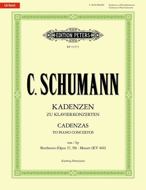 Hovedbilde Clara Schumann & Ludwig Sémerjian - Cadenzas to ...