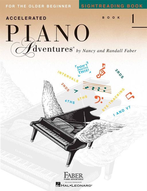 Hovedbilde Accelerated Piano Adventures Sightreading Book 1