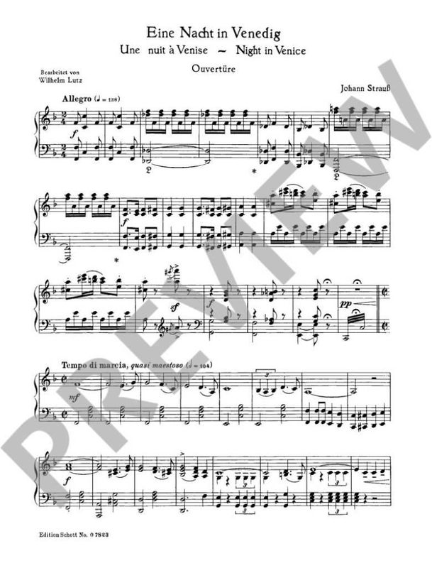 Johann Strauss Jr. - Nacht In Venedig