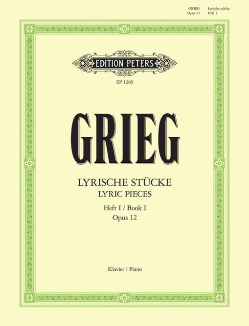 Hovedbilde Edvard Grieg - Lyric Pieces for Piano, Book 1 Op. ...