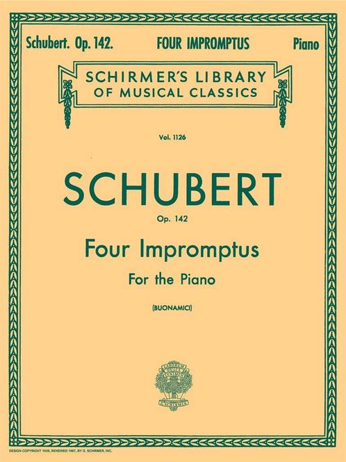 Hovedbilde Franz Schubert - 4 Impromptus, Op. 142