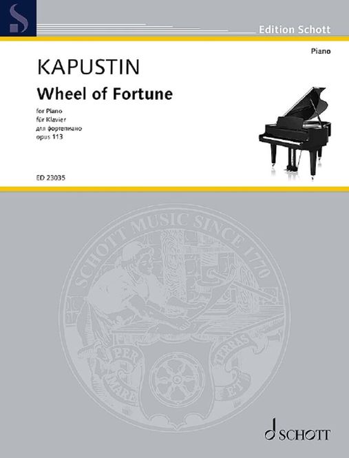 Hovedbilde Nikolai Kapustin - Wheel of Fortune op. 113