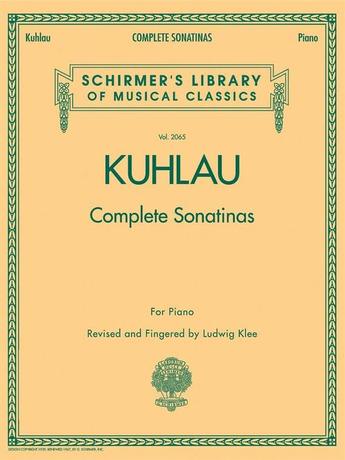 Hovedbilde Friedrich Kuhlau - Kuhlau - Complete Sonatinas ...
