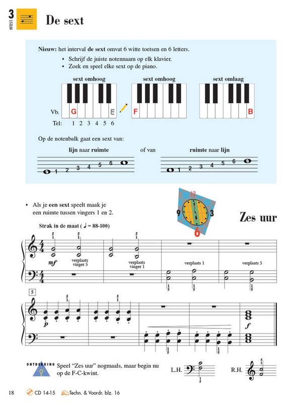Piano Adventures: Lesboek Deel 4 +CD