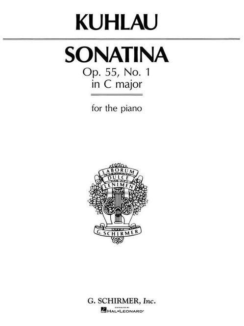 Hovedbilde Friedrich Kuhlau - Sonatina, Op. 55, No. 1 in C ...
