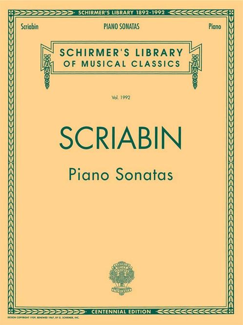 Hovedbilde Alexander Scriabin - Piano Sonatas - Centennial ...