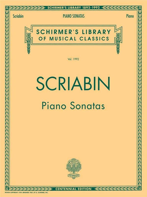 Alexander Scriabin - Piano Sonatas - Centennial Edition