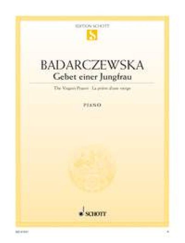 Tekla Badarzewska - Gebet Einer Jungfrau