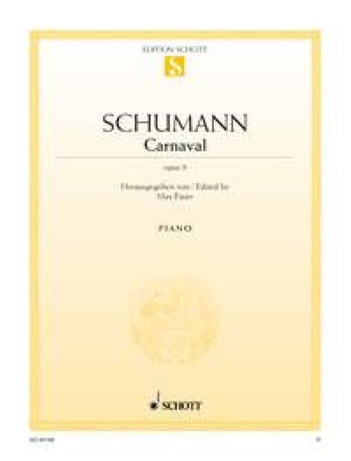 Hovedbilde Robert Schumann - Carnaval Opus 9