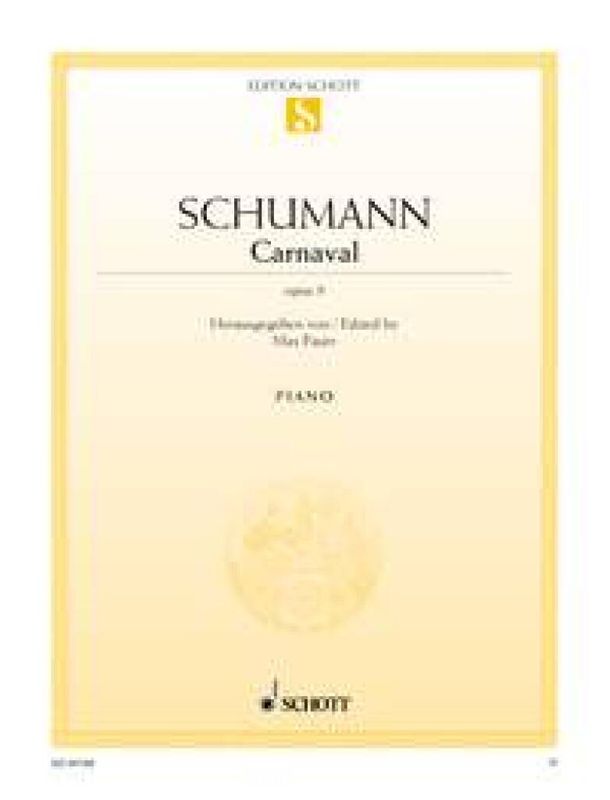 Robert Schumann - Carnaval Opus 9