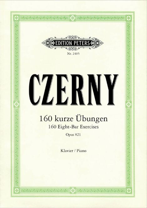 Hovedbilde Carl Czerny - 160 Eight-Bar Exercises