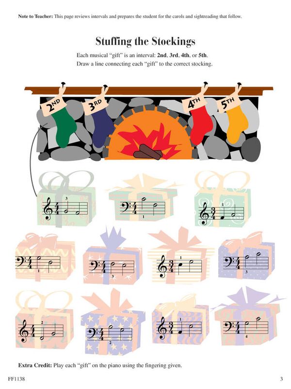 Piano Adventures Christmas Book Level 1