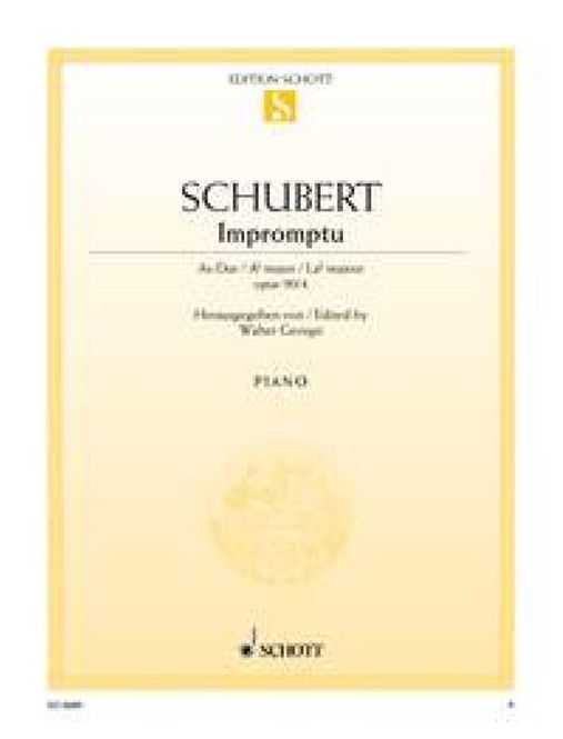 Hovedbilde Franz Schubert - Impromptu 4 As Opus 90 D899
