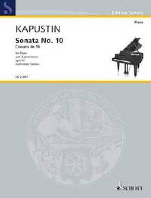 Hovedbilde Nikolai Kapustin - Sonata No. 10 op. 81