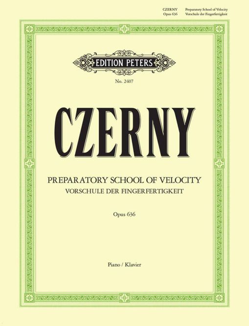 Hovedbilde Carl Czerny - Vorschule Fingerfertigkeit