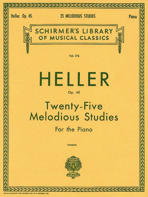 Hovedbilde Stephen Heller - 25 Melodious Studies, Op. 45 ...