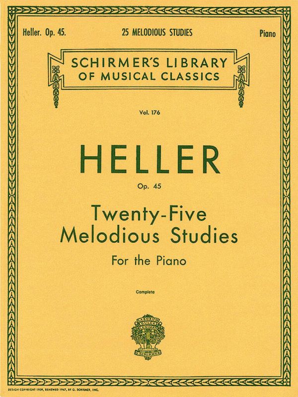 Stephen Heller - 25 Melodious Studies, Op. 45 (Complete)
