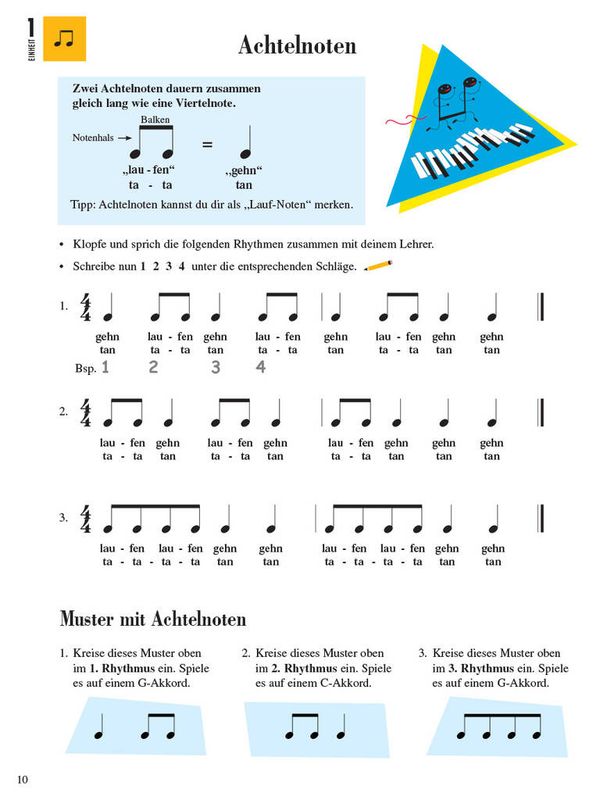 Piano Adventures: Unterrichtsheft Stufe 3
