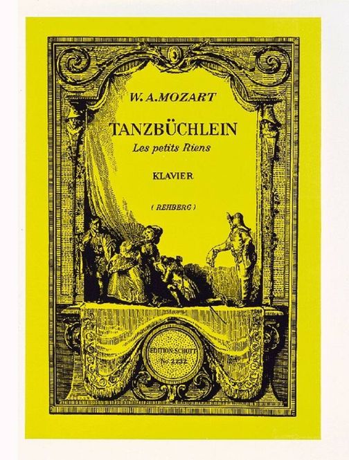 Hovedbilde Wolfgang Amadeus Mozart - Tanzbuchlein