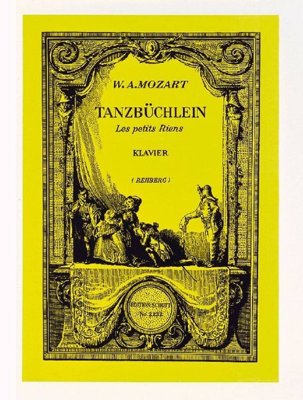 Wolfgang Amadeus Mozart - Tanzbuchlein