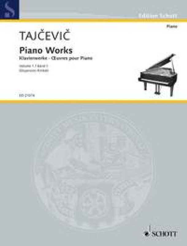 Marko Tajcevic - Piano Works Band 1