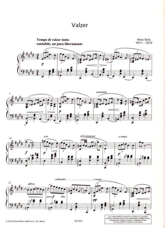 Nino Rota - Valzer
