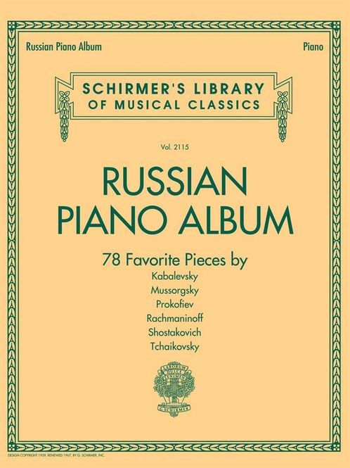 Hovedbilde Russian Piano Album