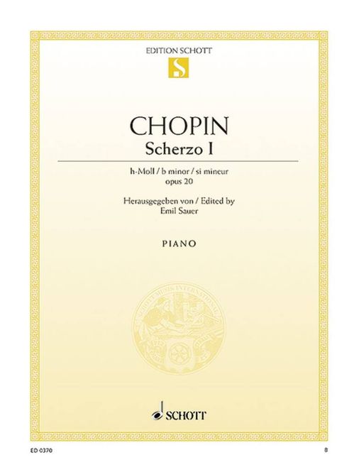 Hovedbilde Frédéric Chopin - Scherzo 1 H Opus 20