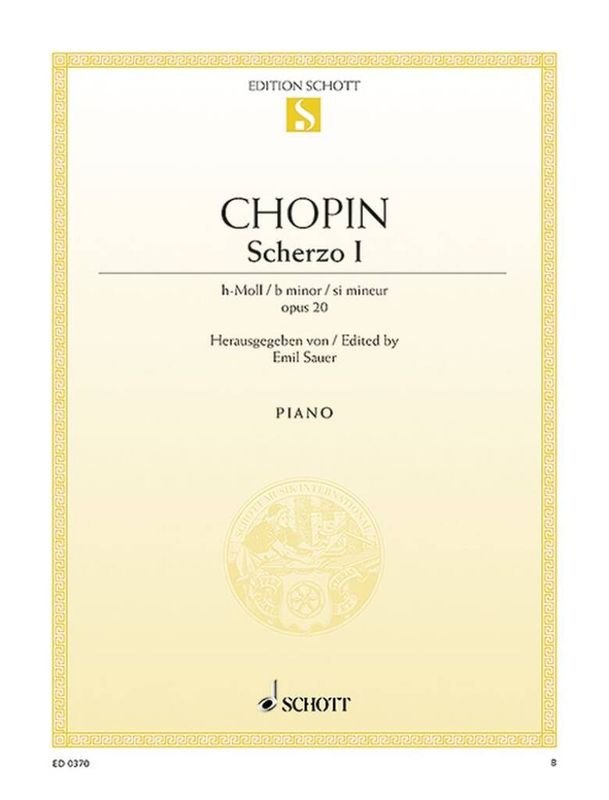 Frédéric Chopin - Scherzo 1 H Opus 20