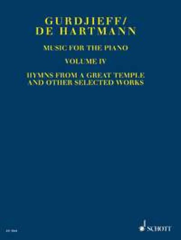 Georges Ivanovich Gurdjieff & Thomas de Hartmann - Music For Pia