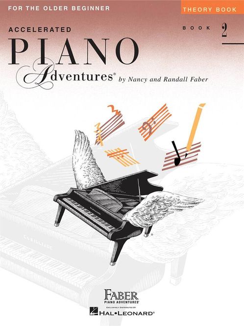 Hovedbilde Piano Adventures for the Older Beginner Theory Bk2