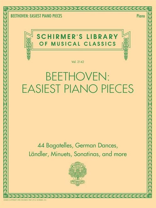Hovedbilde Ludwig van Beethoven - Beethoven: Easiest Piano Pieces