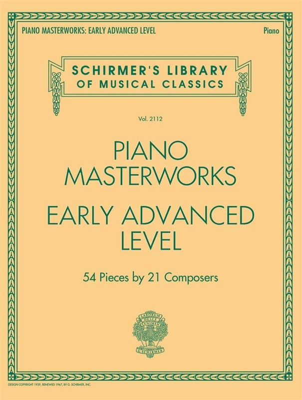 Piano Masterworks - Early Advanced Level