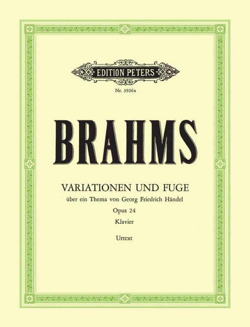 Hovedbilde Johannes Brahms - Variationen Und Fuge Op.24