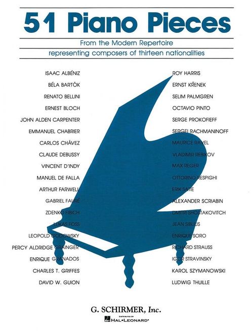 Hovedbilde 51 Pieces from the Modern Repertoire