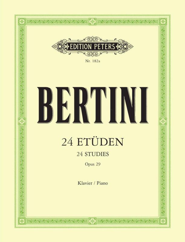Henri Bertini - 24 Etudes Opus 29
