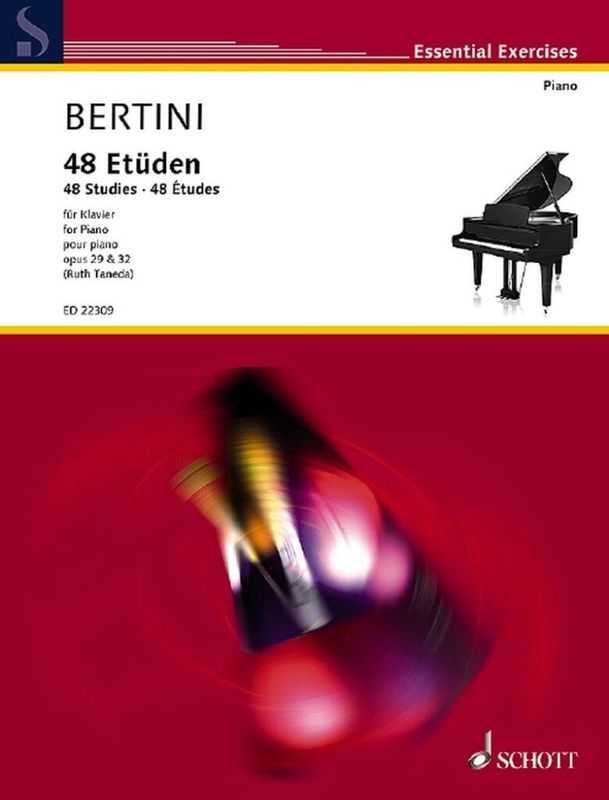 Henri Bertini - 48 Etüden Op. 29 und Op. 32
