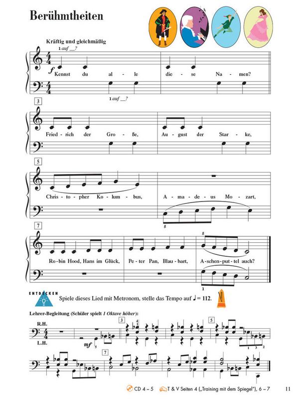 Piano Adventures: Unterrichtsheft Stufe 3 mit CD