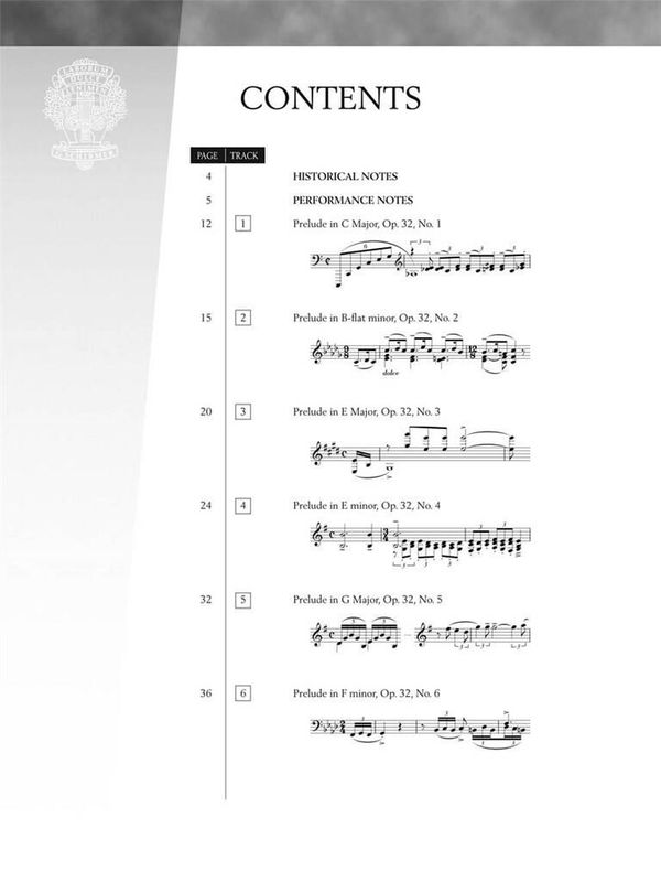 Sergei Rachmaninov - Serge Rachmaninoff - Preludes, Op. 32