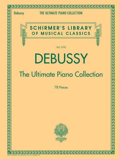 Hovedbilde Claude Debussy - Debussy - The Ultimate Piano ...